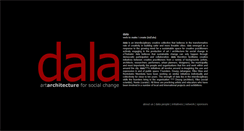 Desktop Screenshot of dala.org.za
